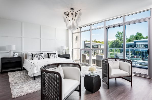 Friday Harbour Ferretti Towns suite interior bedroom