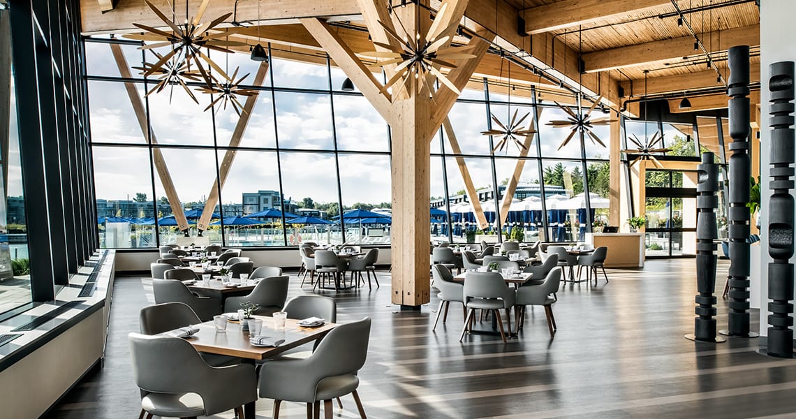 Friday Harbour Ferretti Towns Lake Club interior