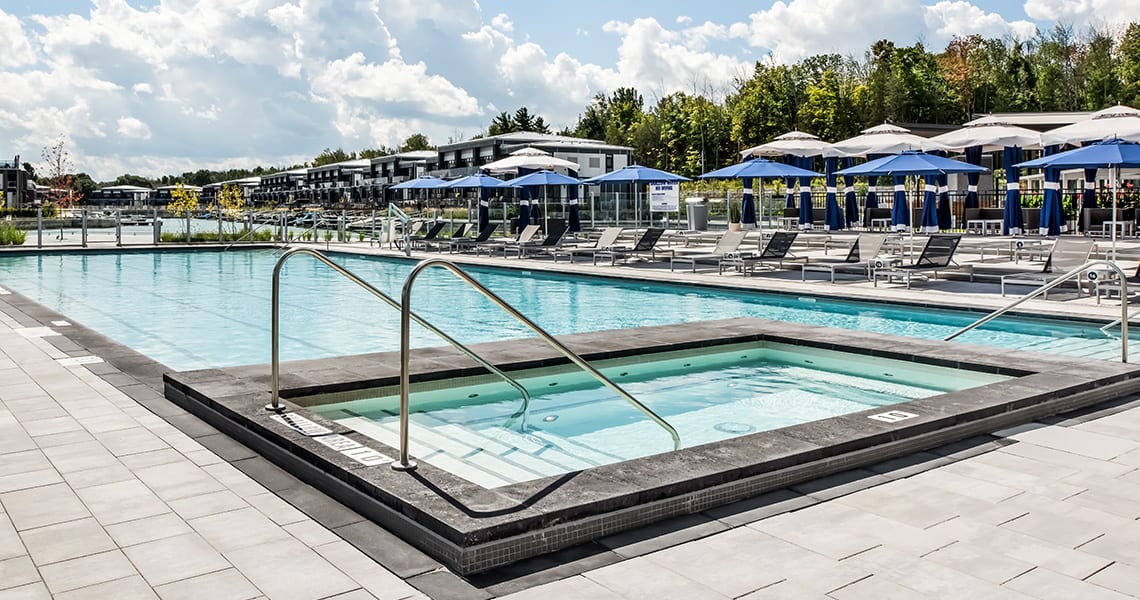 Friday Harbour Ferretti Towns Lake club pool