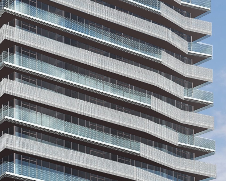 Gooderham Condos Close View Toronto, Canada