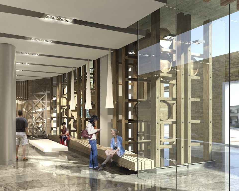 Gooderham Condos Lobby Toronto, Canada