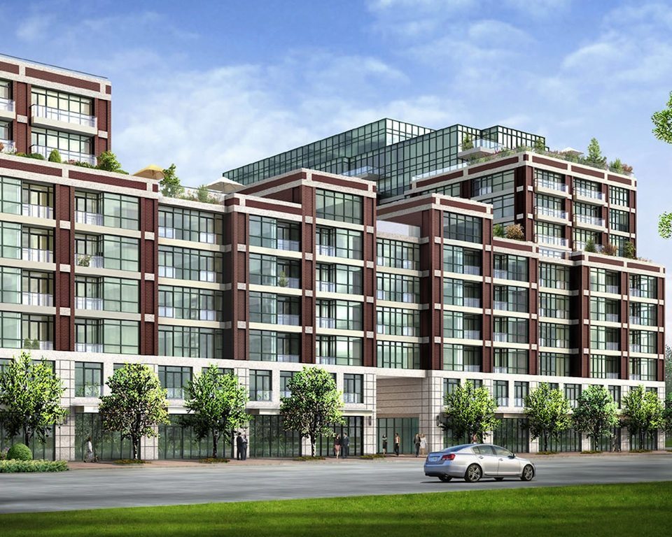 Gramercy Park Condos Front View Toronto, Canada