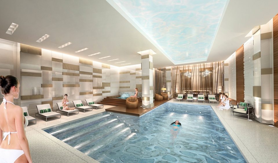 Imperial Plaza Property Swimming Pool Toronto, Canada