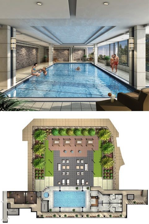 Infinity Condos Plan View Toronto, Canada
