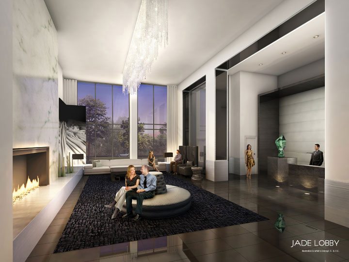 Jade Condominiums Piano Lobby Toronto, Canada