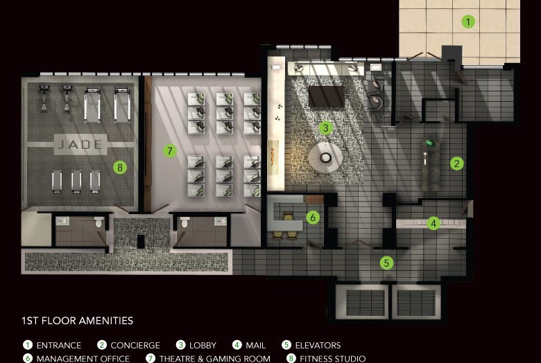 Jade Condominiums Property Plan Toronto, Canada