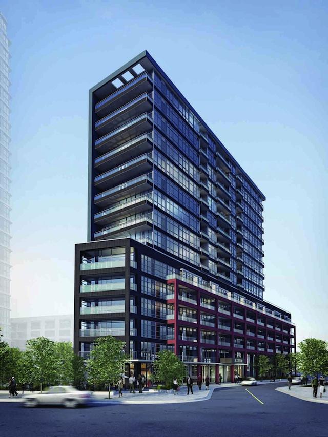 LTD Condos Building View Toronto, Canada
