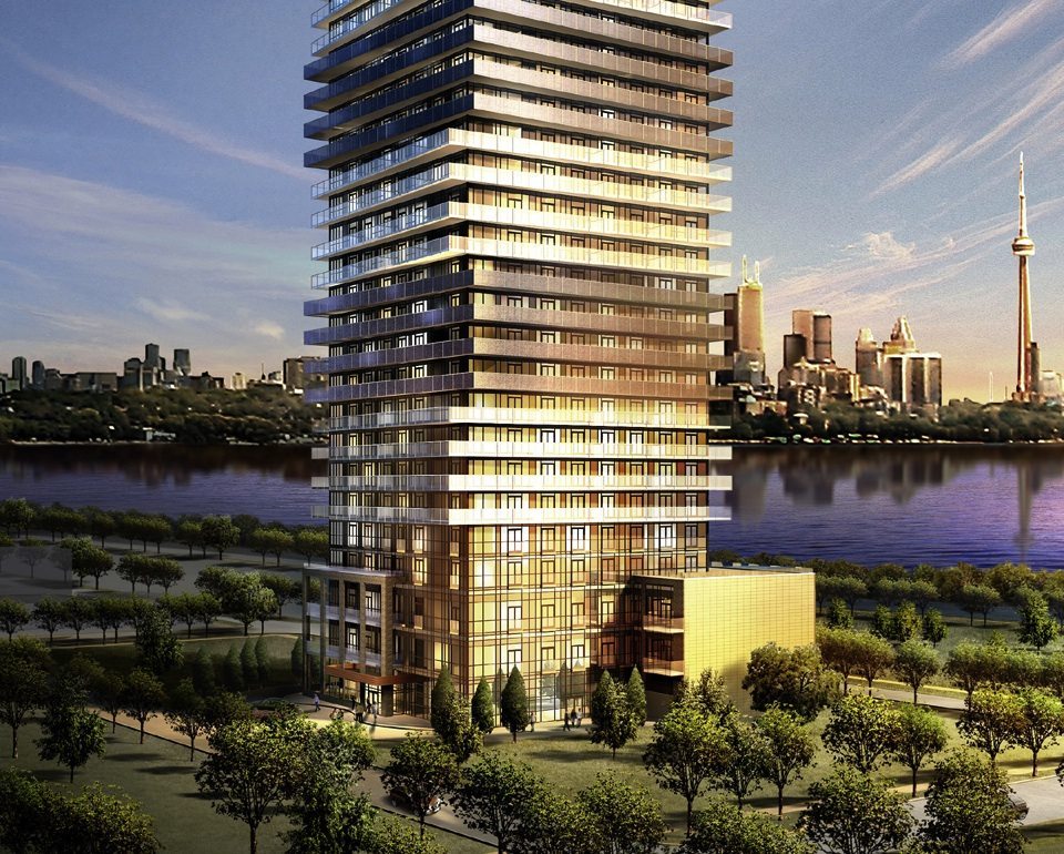Lago at the Waterfront Front View Toronto, Canada