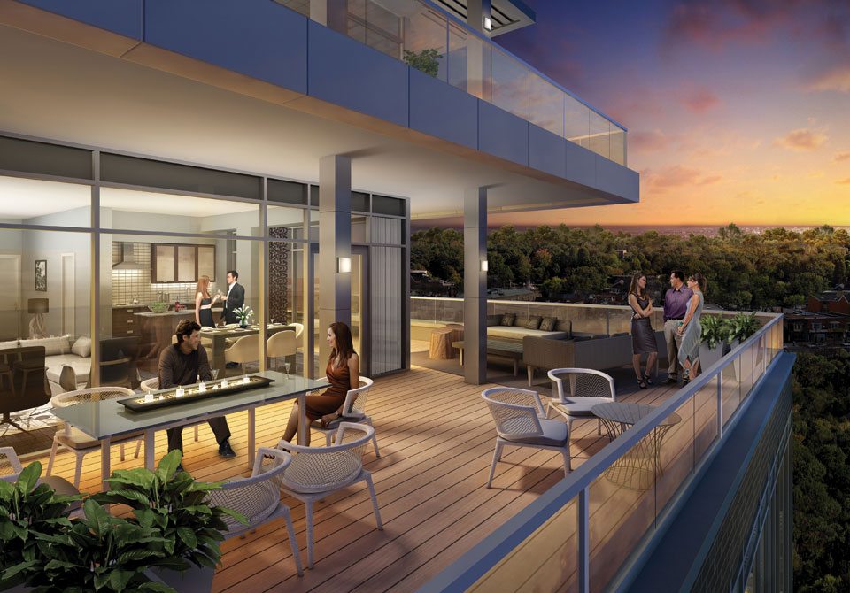 Lakehouse Beach Residences Terrace Lounge Toronto, Canada
