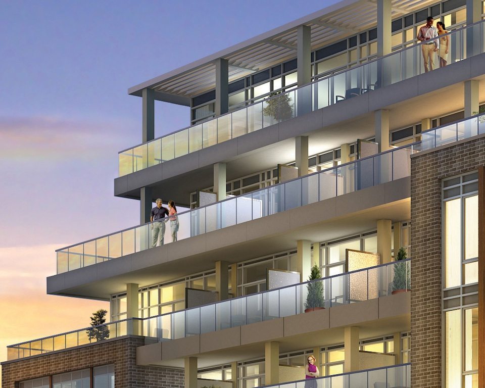 Lakehouse Beach Residences Balcony View Toronto, Canada