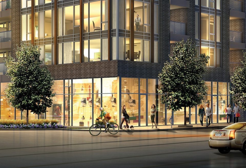 Lakehouse Beach Residences Front View Toronto, Canada