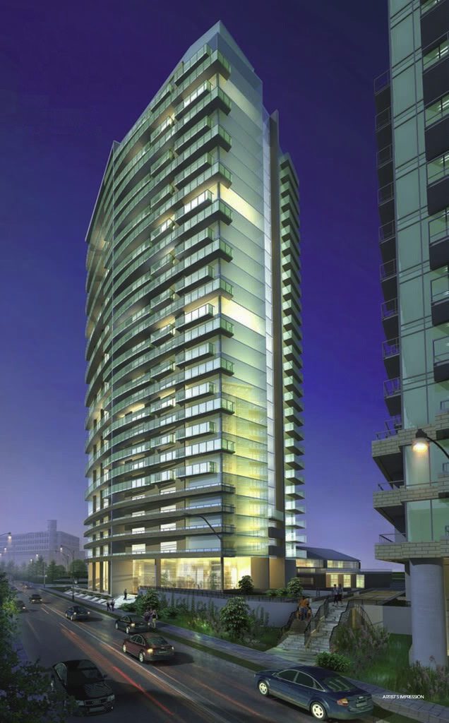 Liberty Place Condos Building View Toronto, Canada