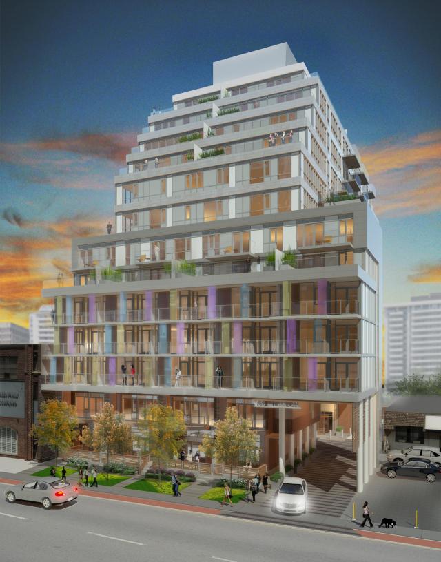 Life Condos Building View Toronto, Canada