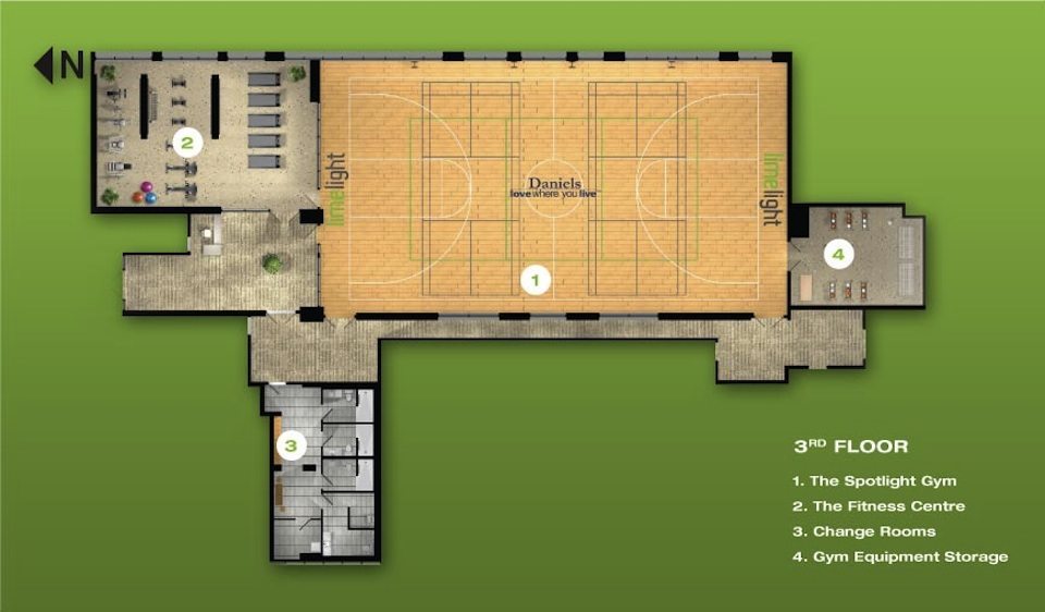 Limelight Condominiums Floor Plan Toronto, Canada