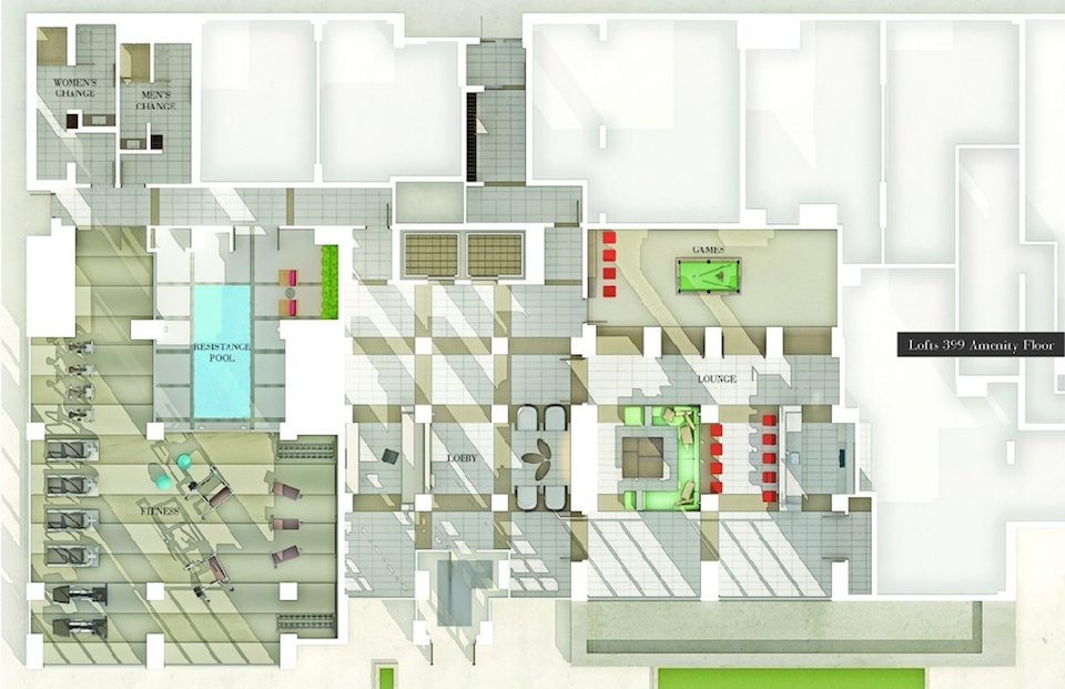 Lofts 399 Condos Property Plan Toronto, Canada