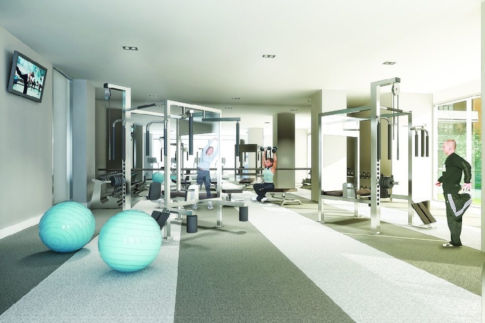 Lofts 399 Condos Gym Toronto, Canada