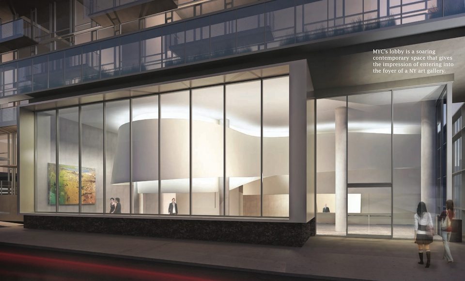 MYC Merton Yonge Condominiums Entrance Toronto, Canada