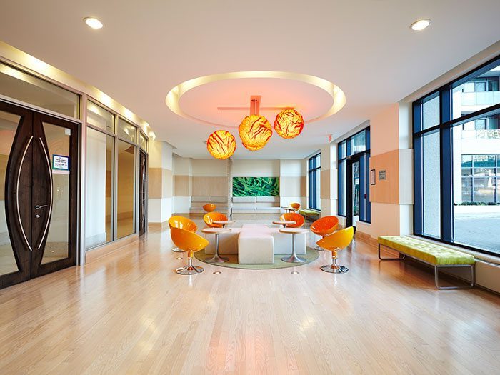 Malibu Harbourfront Condo Lobby Toronto, Canada
