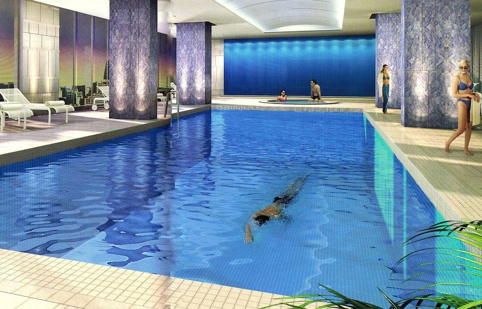 Maple Leaf Square Condos Swimming Pool Toronto, Canada