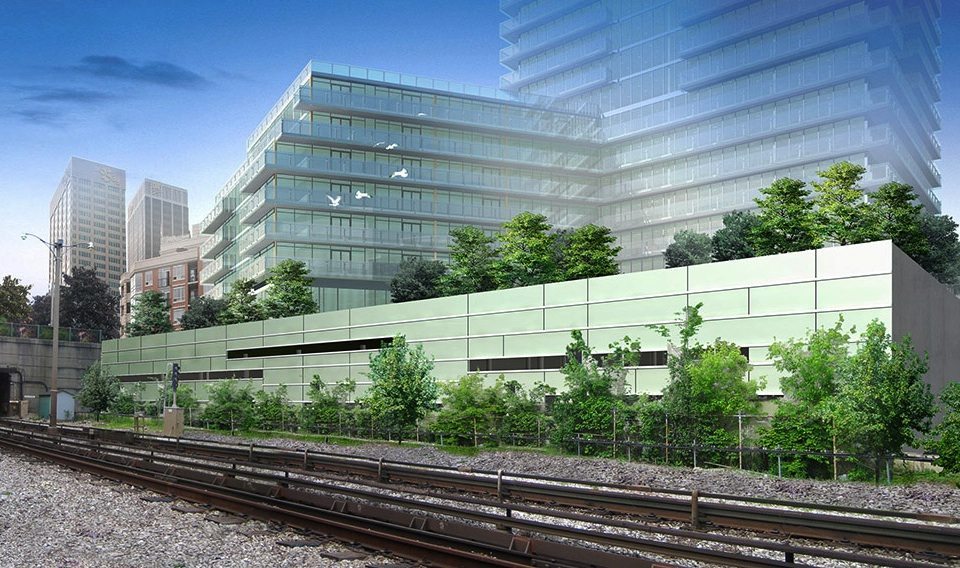 Milan Condominium Outside View Toronto, Canada