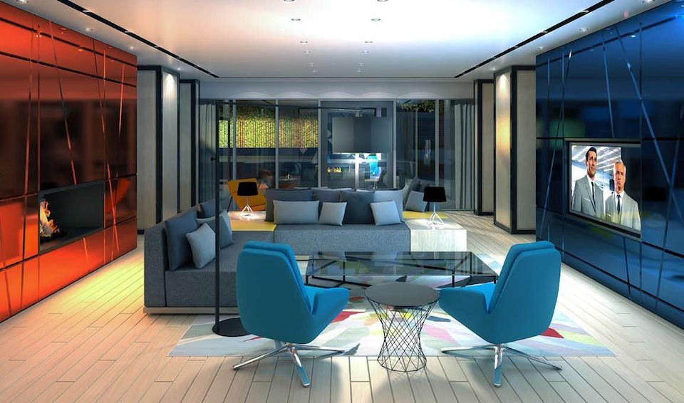 Minto 30Roe Condos Living Area Toronto, Canada
