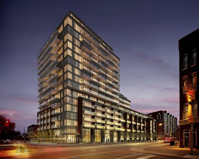 Minto775 King West Condos Building View Toronto, Canada