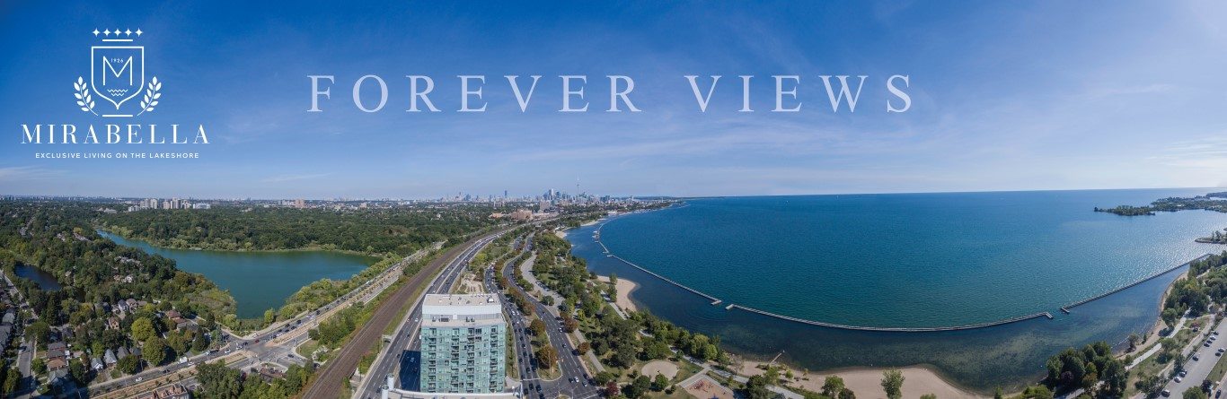 Mirabella Condos Aerial View Toronto, Canada