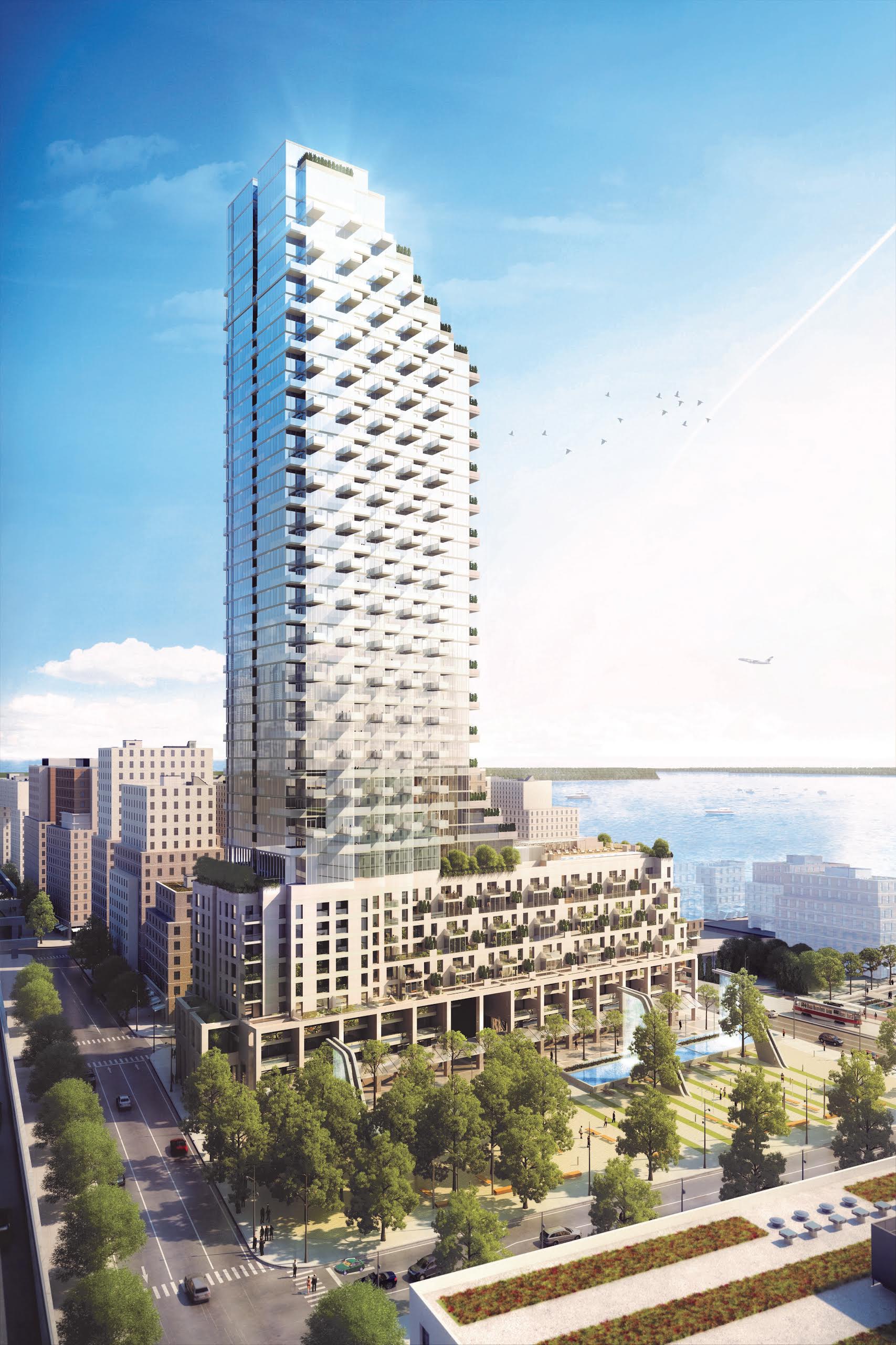 Monde Condos Building View Toronto, Canada