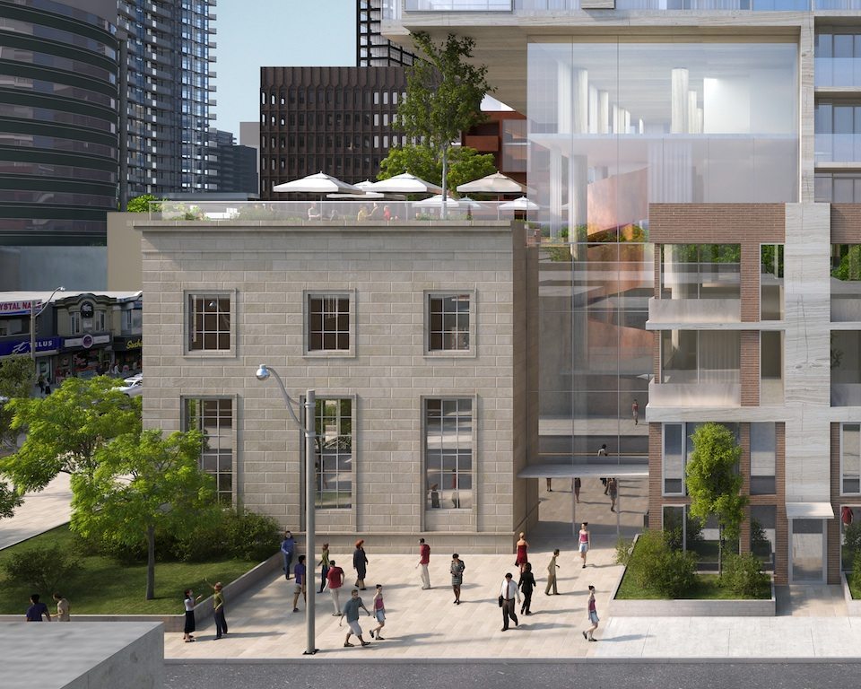 Montgomery Square Front View Toronto, Canada