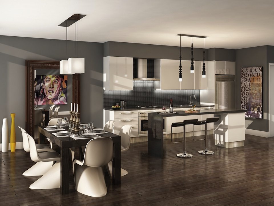 Motif Lofts + Townhomes Kitchen Toronto, Canada