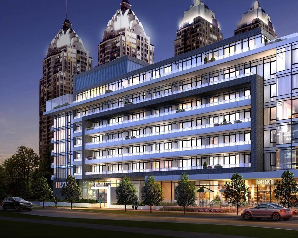 NY2 Condominiums Condos Front View Toronto, Canada