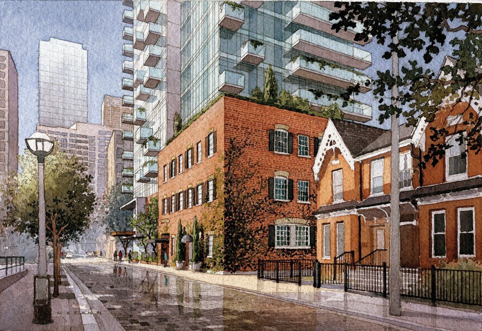 Nicholas Residences Condos Street View Toronto, Canada
