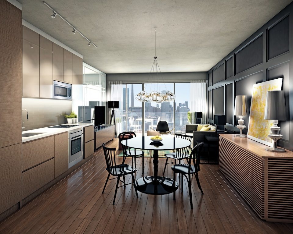 No. 210 Residences on Simcoe Kitchen Toronto, Canada