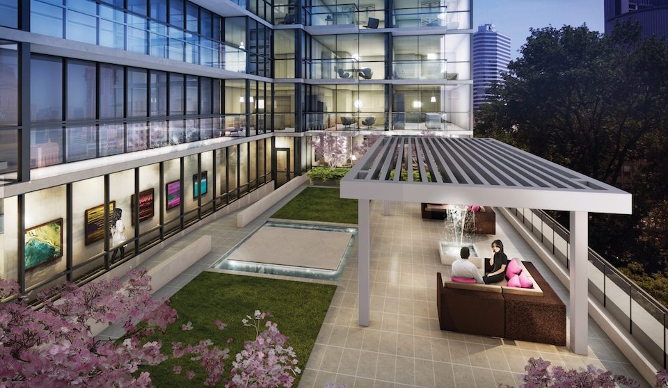 No. 210 Residences on Simcoe Terrace Garden Toronto, Canada