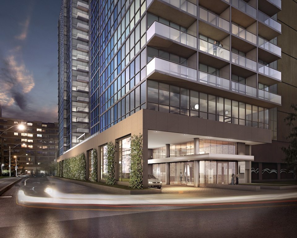 No. 210 Residences on Simcoe Entrance Toronto, Canada