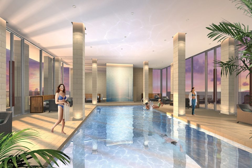 One Bedford Condos Swimming Pool Toronto, Canada