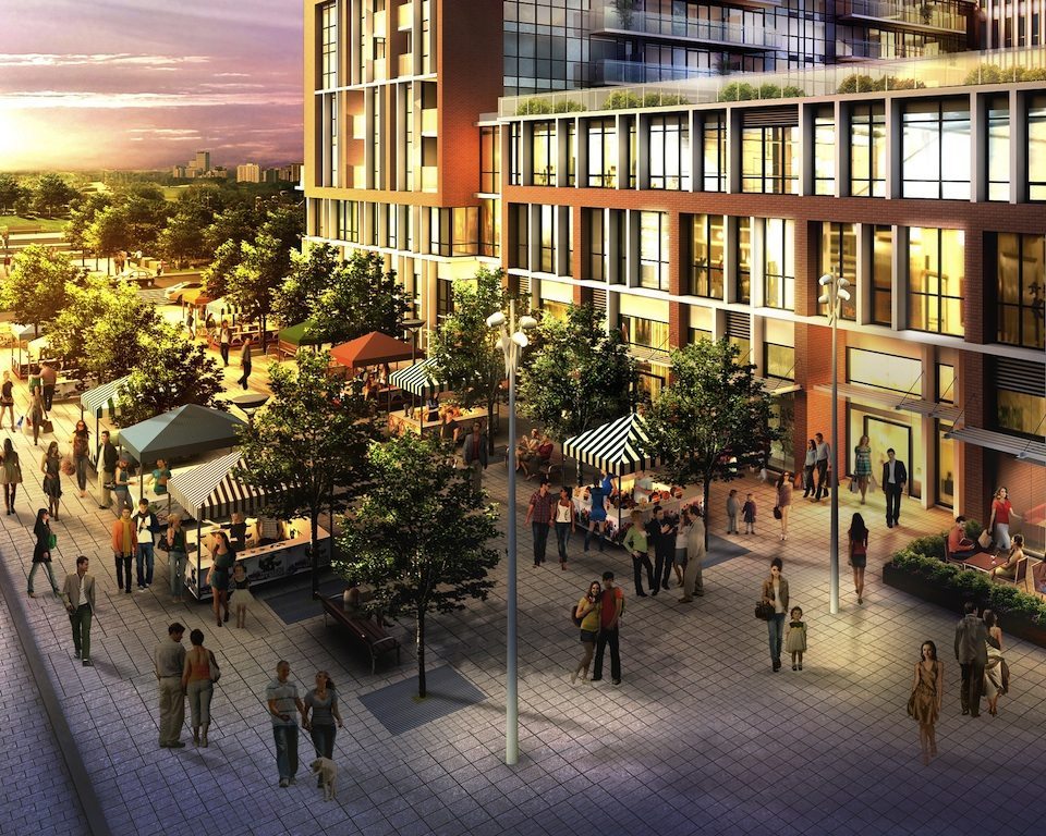One Park Place Condos Food Zone Toronto, Canada
