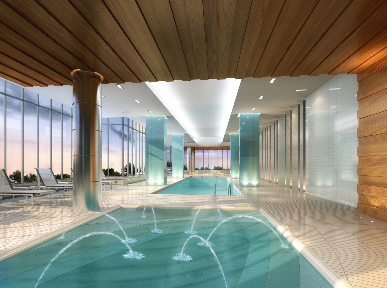 One Valhalla Towns & Condos + Triumph Phase Three Lobby Toronto, Canada