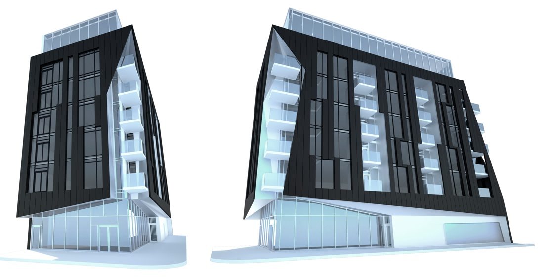 Origami Lofts Condos Full View Toronto, Canada