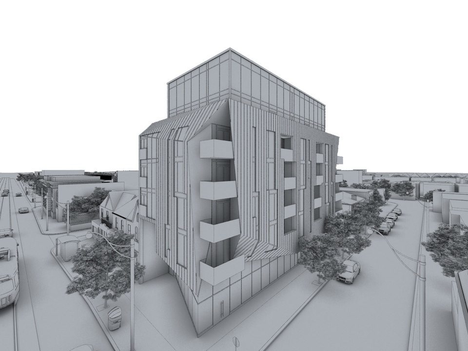 Origami Lofts Condos Sketch Toronto, Canada