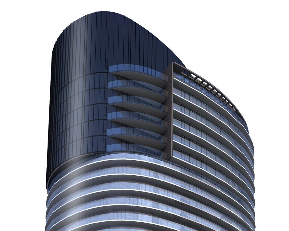 Panorama at Concord City Place Top View Toronto, Canada