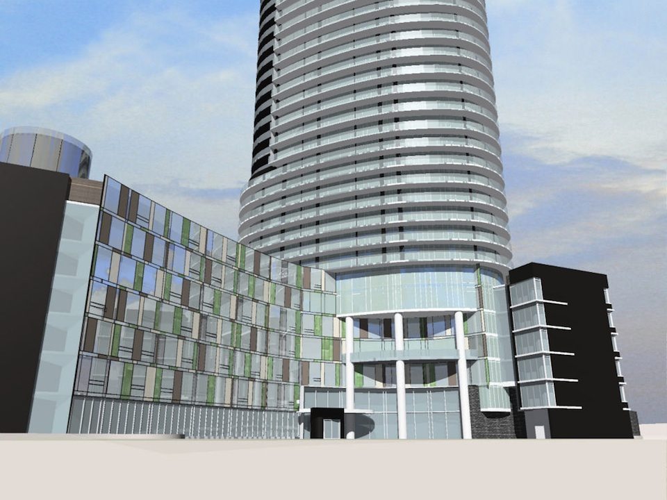 Panorama at Concord City Place Close View Toronto, Canada