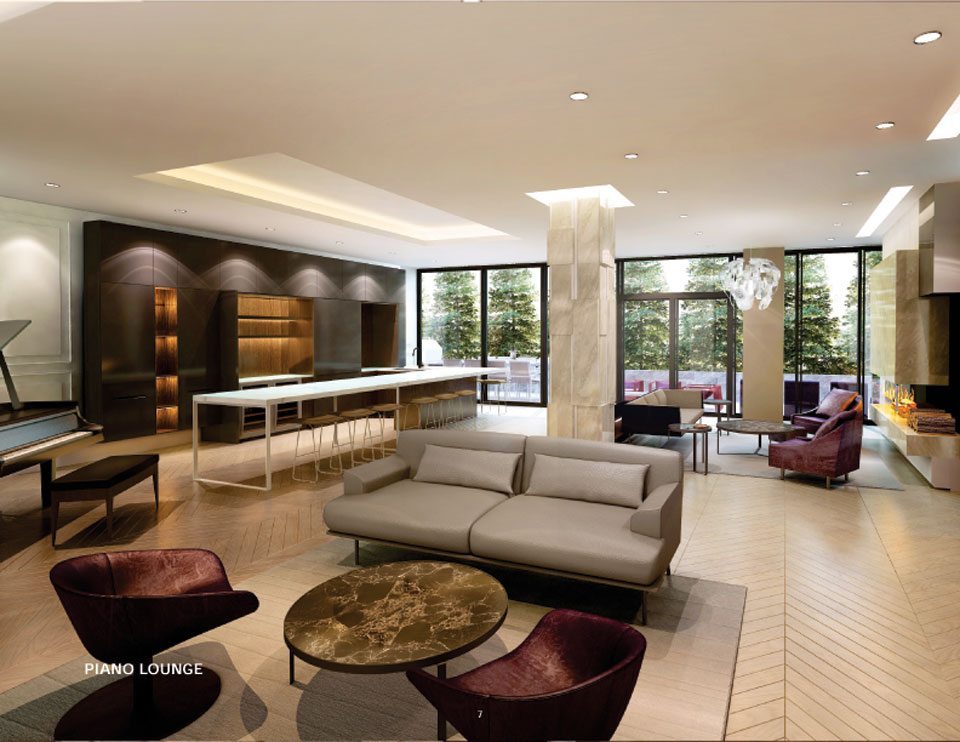 Perry Condos Piano Lounge Toronto, Canada