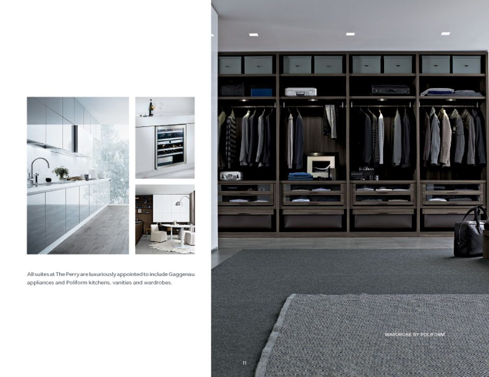 Perry Condos Wardrobe Toronto, Canada