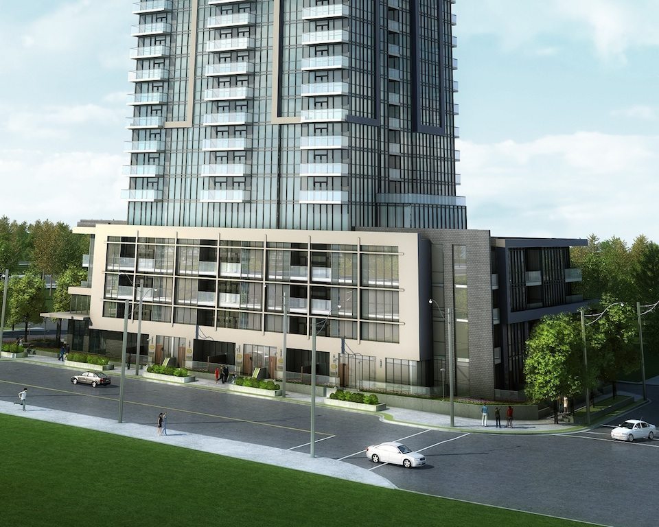 Pinnacle Grand Park 1 & 2 Condos Street View Toronto, Canada