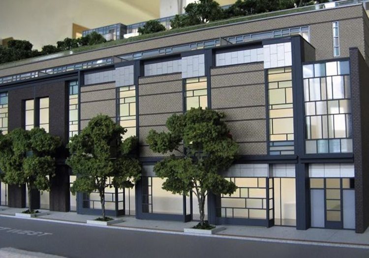 Queen & Portland Loft & Condominium Residences Front View Toronto, Canada