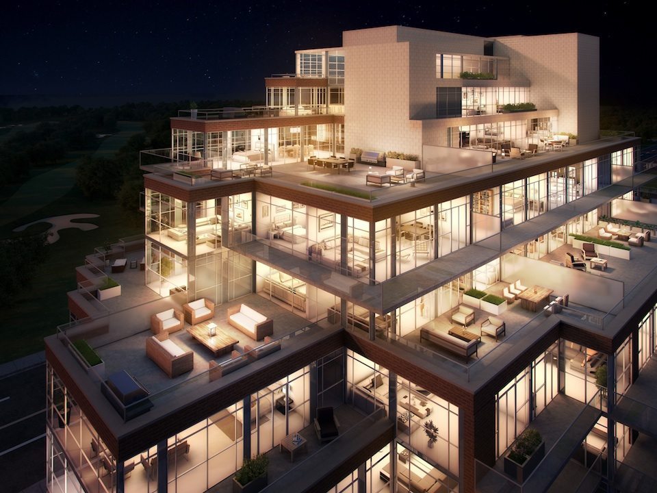 Residences at The Hunt Club Aerial View Toronto, Canada