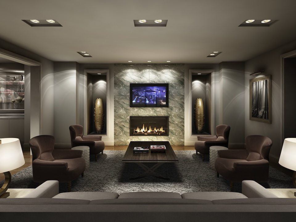 Rise Condos Party Room Toronto, Canada