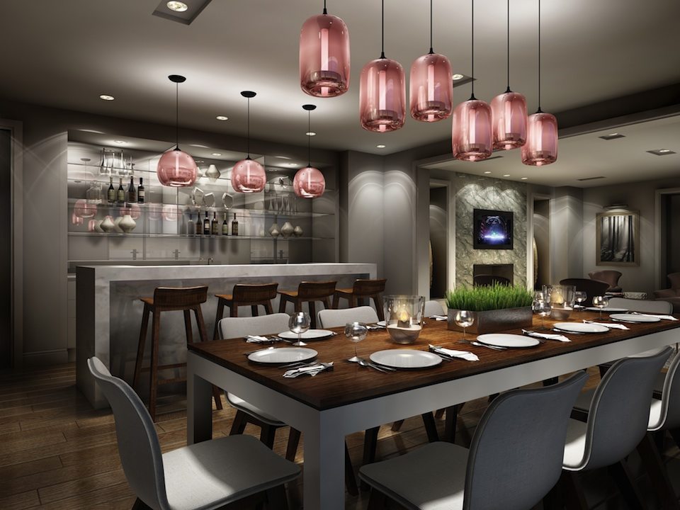 Rise Condos Wine Lounge Toronto, Canada