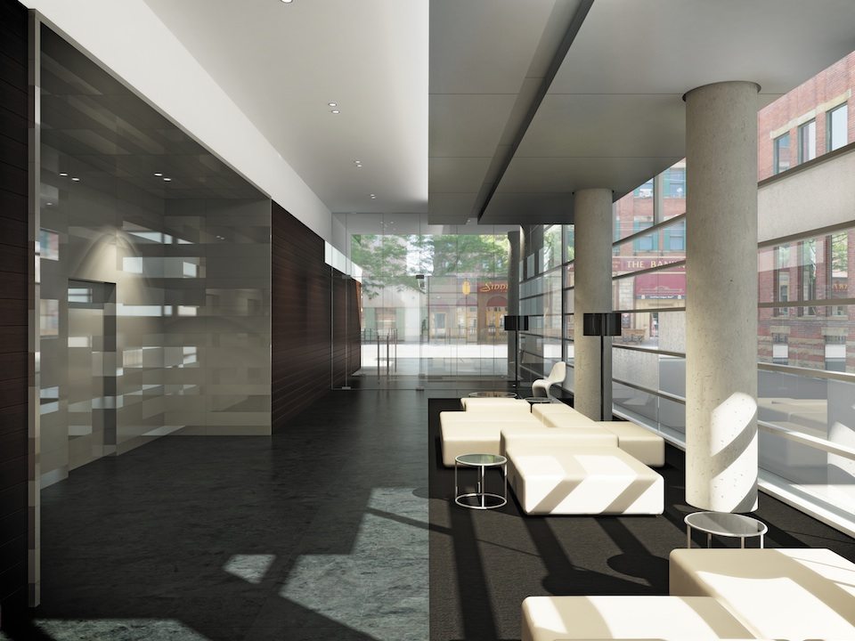 SIX50 King West Condos Lobby View Toronto, Canada